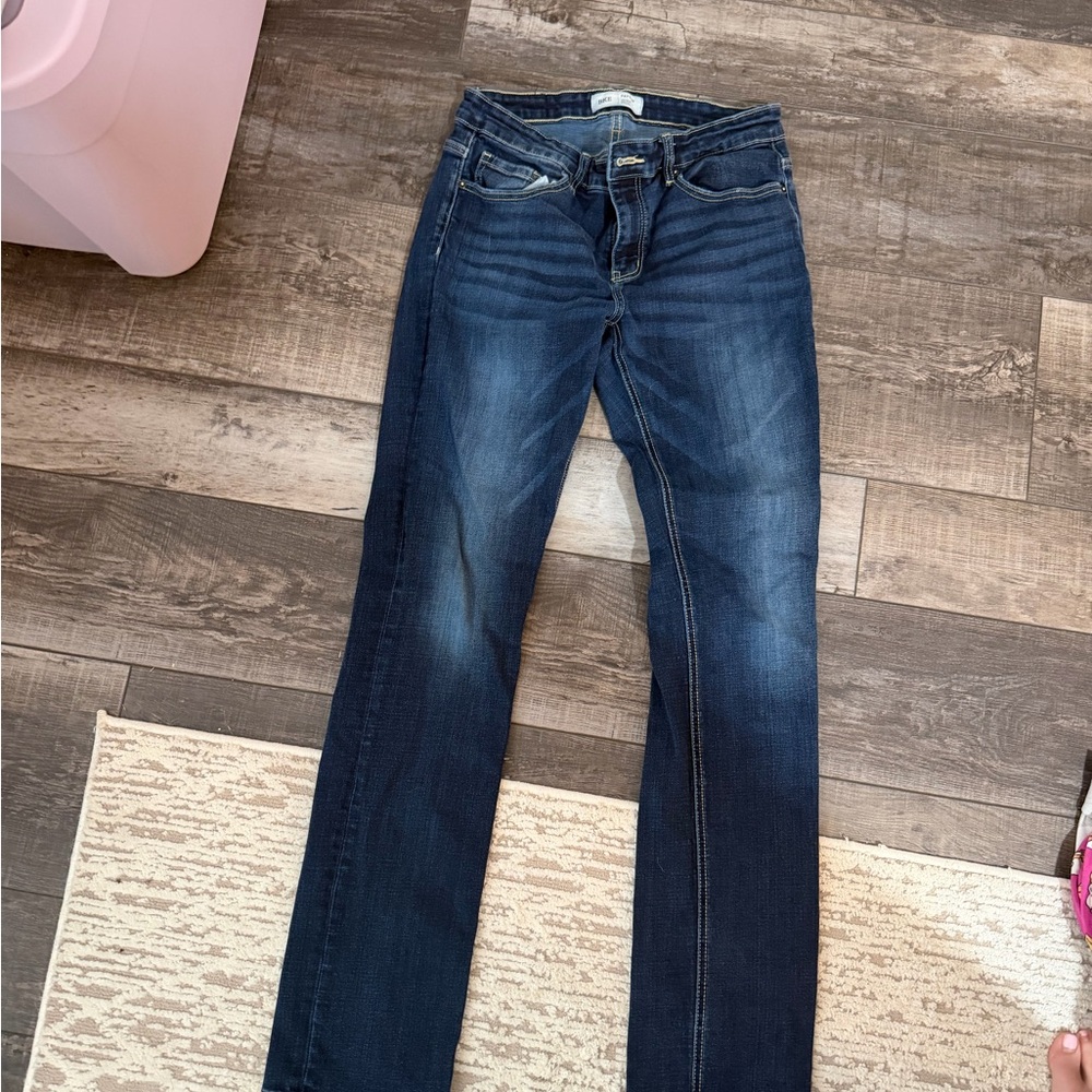 BKE Dark Blue Straight Leg Women's Jeans